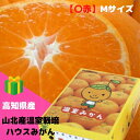 【予約販売】発送は6/1〜7/10日迄【送料無料 ※但し北海道・沖縄別途送料1,500円】みかん 山北産温室栽培ハウスみかん【〇赤】M(約2.5kg) 高知県 ...