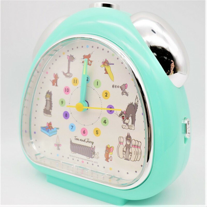 おむすびクロック トム&ジェリー ファニーアート2 チラシ トムとジェリー 目覚まし時計 アラーム インテリア キャラクター プレゼント