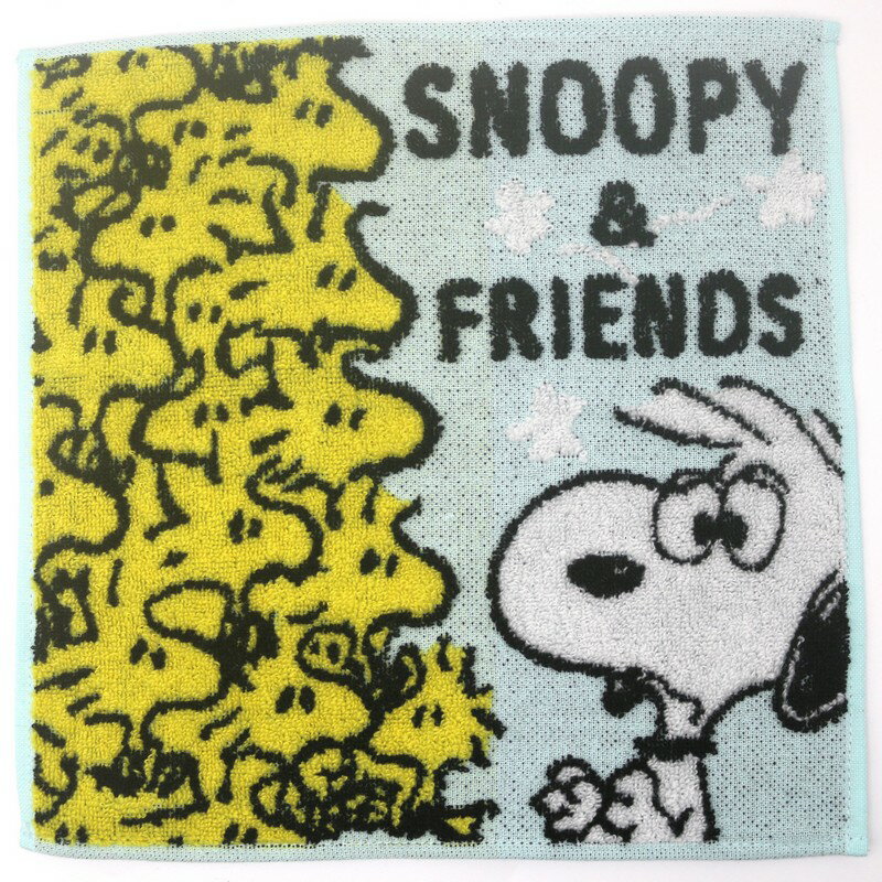スヌーピー ミニタオル ウッドストック タオルハンカチ キャラクター SNOOPY PEANUTS ギフト プレゼント グッズ かわいい キッズ レディース
