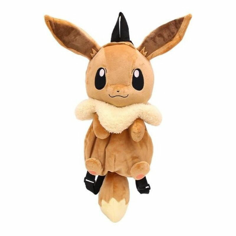 ぬいぐるみリュック ポケモン ぬいぐるみリュック イーブイ ポケットモンスター キャラクター グッズ リュックサック バッグ 子供用 プレゼント 任天堂 キッズ