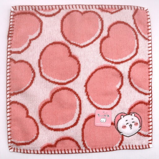ちいかわ ミニタオル ハート ピンク タオルハンカチ 子ども キッズ レディース ギフト プレゼント 人気 キャラクター グッズ ちいかわ ミニタオル ハート ピンク タオルハンカチ 子ども キッズ レディース ギフト プレゼント 人気 キャラクター グッズ