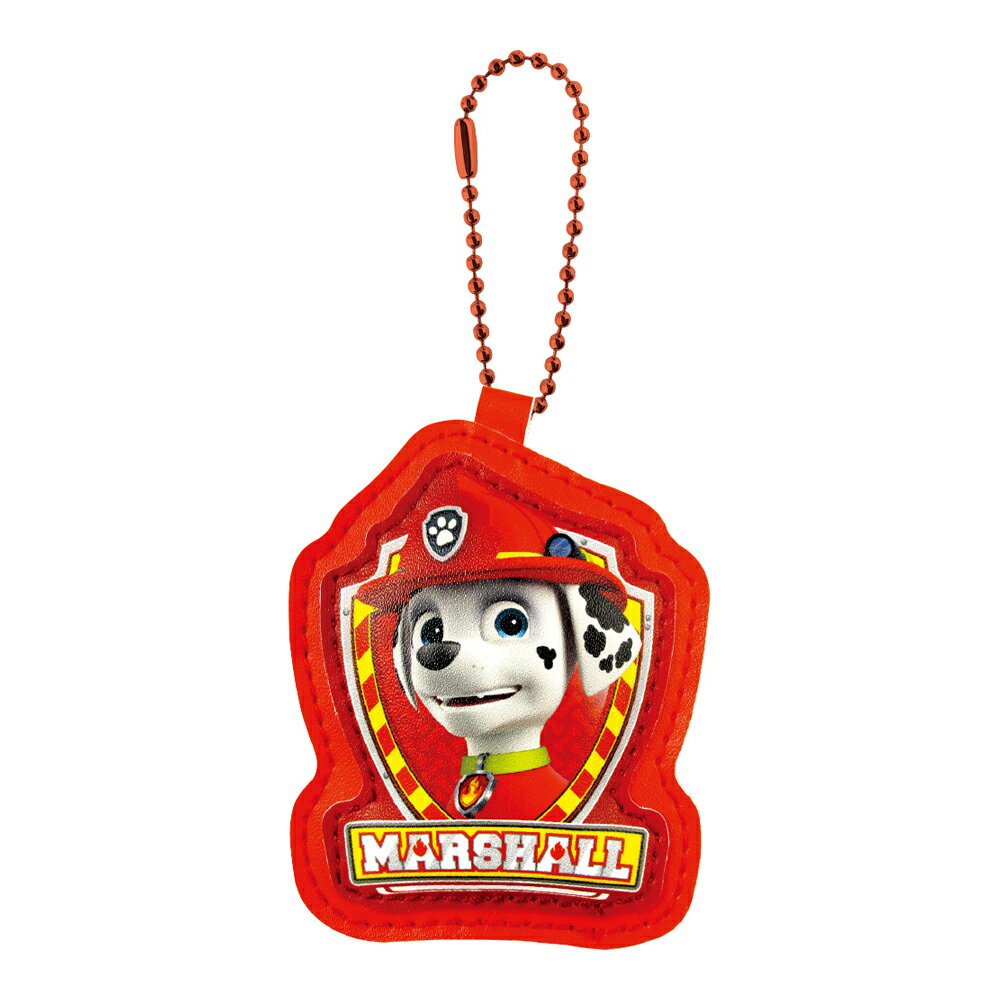 パウ・パトロール ネームホルダー マーシャル 赤 おなまえホルダー キーホルダー キーチェーン キャラクター グッズ キッズ 子ども プレゼント パウパトロール