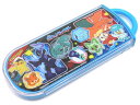 ポケットモンスター スライド式トリオセット 箸 スプーン フォーク ハンドル付 pokemon ポケモン ランチ 弁当 給食 遠足 キャラクター 子供用 キッズ(3)