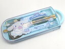 シナモロール トリオセット 箸 スプーン フォーク ハンドル付 シナモン ケース ランチ 弁当 給食 遠足 サンリオキャラクターズ 子供用 sanrio グッズ(3)