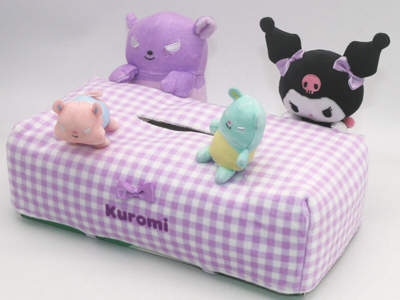 クロミ ティッシュボックスケース ティッシュカバー ティッシュケース サンリオキャラクターズ インテリア ティシュー プレゼント かわいい グッズ sanrio