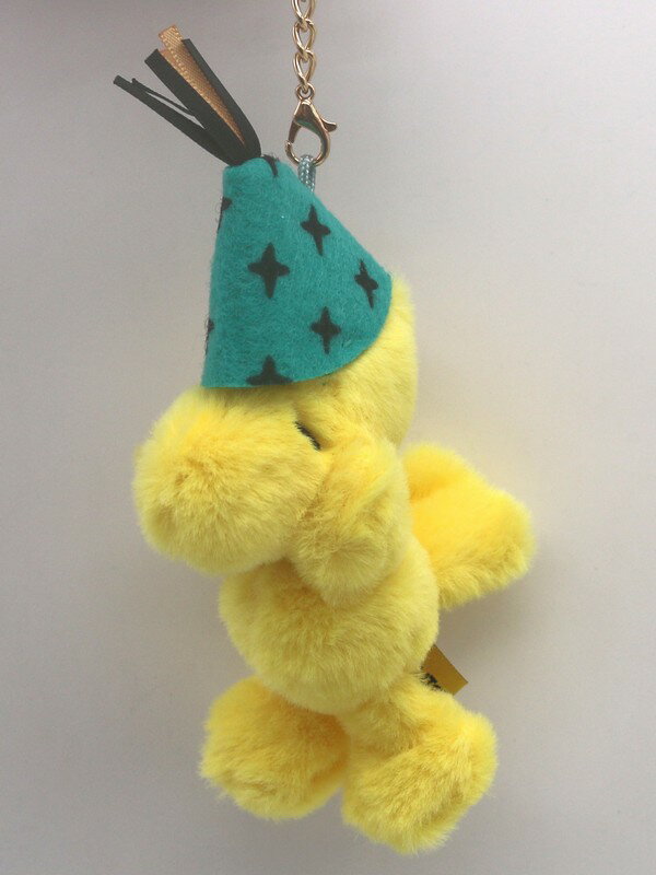 スヌーピー 75th パーティーハット MC ウッドストック マスコット キーホルダー ぬいぐるみ SNOOPY グッズ PEANUTS キャラクター プレゼント 人気 かわいいのサムネイル