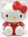 ハローキティ 貯金箱 サンリオキャラクターズ グッズ sanrio マネーバンク 陶器 インテリア プレゼント ギフト 子ども キッズ 人気 かわいい