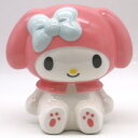 マイメロディ 貯金箱 サンリオキャラクターズ グッズ sanrio マネーバンク 陶器 インテリア プレゼント ギフト 子ども キッズ 人気 かわいい