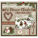 フランス マダム・ラ・フェ MADAME LA FEE 【Le Vieux Chalet】◆昔ながらのシャレー◆Madame La F?e クロスステッチ チャート 図案 チャーム 輸入図案 窓 雪 山 景色 可愛い 図案 手芸 刺繍 マダムラフェ マダムラフィー 愛 Madame La Fee 輸入