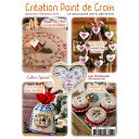 フランス バックナンバー◆ CREATION POINT DE CROIX ◆2016/11-12月号 No.61◆クロスステッチ専門誌 図案集 輸入クロスステッチ 輸入マガジン 輸入専門誌 輸入雑誌 洋書 可愛い 図案 ヴェロニク サモイロフ エレーヌルベール リリー 大人気