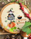 ★2024NEW★イタリア クロスステッチ リリー ヴィオレット リリ・ヴィオレット 図案 Lilli Violette【Pumpkin season】◆カボチ...