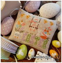 ★イタリア クロスステッチ 🧡Crocette a gogo クロセット・ア・ゴゴ 🧡図案 チャート 【Hello Easter...