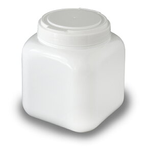 白い蓋のCube Canister