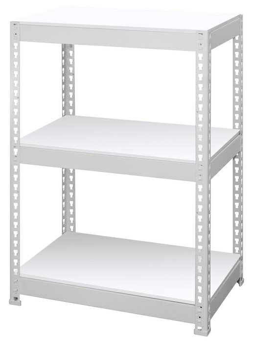 yiE労ӉizVFt3i 61cm zCg MK-KT23NWH ω׏d150kg METAL&WOOD RACK V[Y