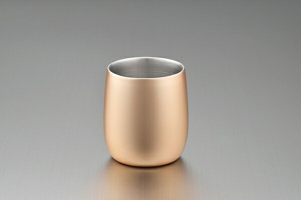 【直送品・大感謝価格】ELG-003SG 18-8ステンレス二重構造 エレガンス フリータンブラー シャンパンゴールド 約70×70×85mm 180g 250ml 2019 STAGE GIFT CATALOG 229シリーズ