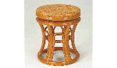 Stools - 【直送品】ラタン 回転スツール ST06 【ヘルシ価格】日時指定不可 1人1個限り