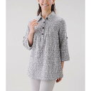 大感謝価格 デザインブラウス UP1023 MorLorLLor3L 直送品。代引不可・同梱不可・返品キャンセル・割引不可 ゆったり着られる ファッション 雑貨 グッズ デザインブラウス UP1023 MorLorLLor3L(4)