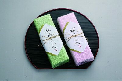 【直送品】甘味処 和菓子タオル ようかん 抹茶ようかん/桜ようかん TOT0352964 74K-11 ハンドタオル 綿100% 3個セット