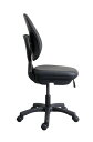 【直送品】DUOREST デュオレスト ST-7000W 肘なし BLACK/RED W595×D595×H910~1010mm 日本製【ヘルシ価格】インテリア 家具 チェア 椅子 OA家具 オフィス家具