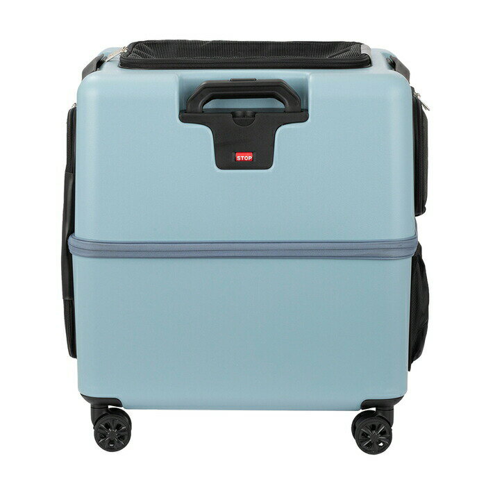 【直送品】PETiCO PET CARRY 3001 3001-L ブルー/グレー 80L【ヘルシ価