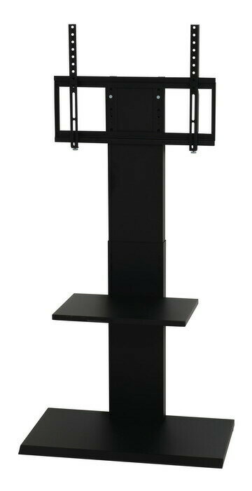 Rakuten - 【直送品】壁掛け風テレビ台 ハイ 32647 ブラック W70×D40×H126.5cm Kuroshio Selection 2022【ヘルシ価格】インテリア 家具 収納 収納家具 テレビ台 ローボード