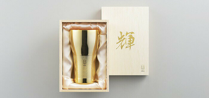 樂天商城 - 【直送品】輝 純銅ビアタンブラー 金仕上げ KG-03 1001864 φ77×135mm 2022 STAGE GIFT CATALOG 229シリーズ【ヘルシ価格】キッチン用品 食器 グラス タンブラー