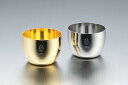 【直送品】18-8ステンレス製ぐい飲みペアーセット TM-030 0233007 φ63×45mm 2022 STAGE GIFT CATALOG 229シリー...
