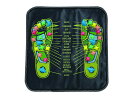 【2個セット】【直送品】足裏刺激マット ショート Ho-10511 ブラック 35×35cm 100g【ヘルシ価格】健康 リラックス マッサージ用品 簡易マッサ...