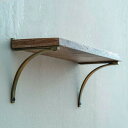 【2個セット】【直送品】ブラケットM ブラック/アンティークゴールド 63644/63645 W0.8×D14×H14.5 POSH LIVING 2022 Collection PARTS 291シリーズ【ヘルシ価格】DIY 工具 ネジ・釘・金属素材 ブラケット