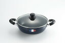 【直送品】ジャンヌ・エコール 両手浅鍋24cm JE-113R 248×375×135mm 1140g 満水容量2600ml 深さ75mm 2024 STAGE...