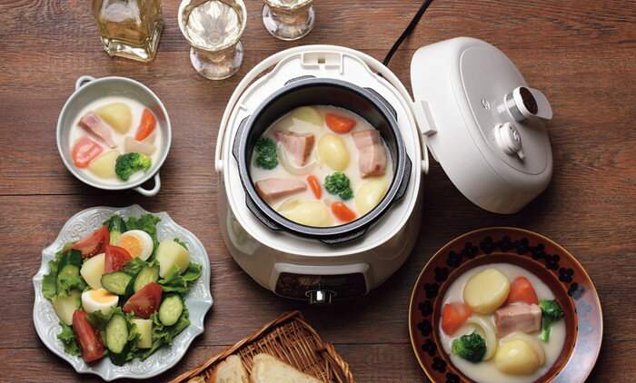 【直送品】電気圧力鍋2.5L レシピ付き SDA-60RE 240×280×250 2960g 1.6L 2024 STAGE GIFT CATALOG【ヘルシ価格】キッチン用品 家電 キッチン家電 電気鍋 圧力鍋