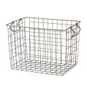 【直送品】スタッキングバスケット アンティークゴールド 62827 W39.5×D25.5×H25.5 POSH LIVING 2024 Collection【ヘルシ価格】インテリア インテリア小物 かご 籠 バスケット 小物入れ