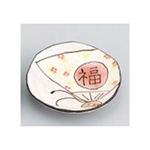 Metallic - 【2個セット】【直送品】縁起小皿 43073 扇 φ10cm 舞陶館 BUTOUKAN【ヘルシ価格】キッチン用品 食器 皿 小皿 豆皿 和食器 器 和食 一品料理