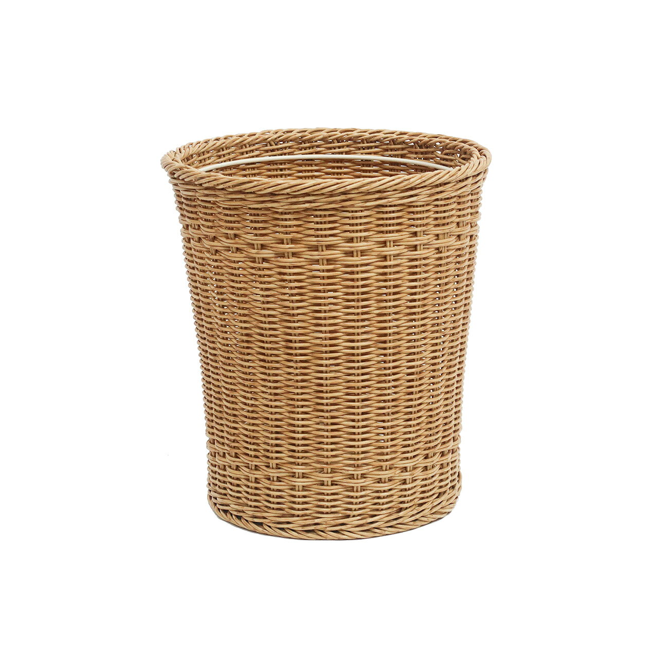 【直送品】ユティルナイール ラウンドダストボックス UTILE 1001898 直径260×h290mm 容量9L 530g 2025クレエSS【ヘルシ価格】インテリア ゴミ箱 ダストボックス ラタン シンプル円筒 [2]