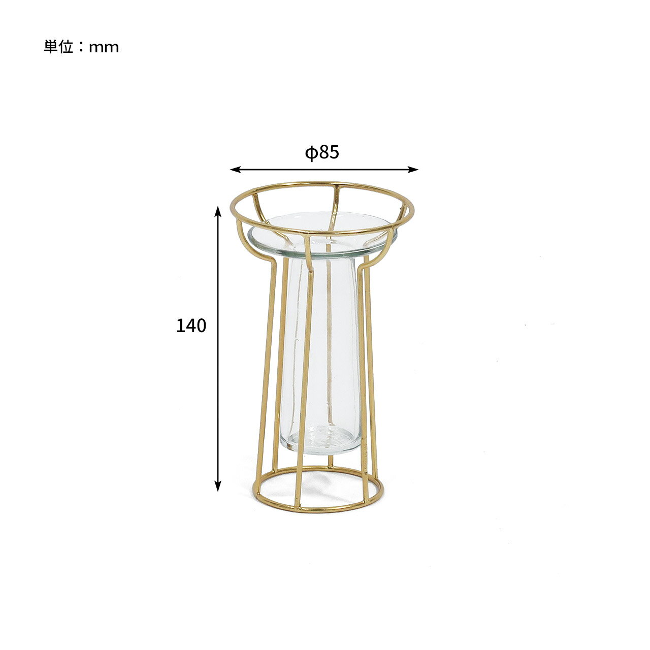 【直送品】フロートガラスフラワーベース Sサイズ 1001940 in bloom インブルーム 1001940 直径85×h140mm 159g 2025クレエSS【ヘルシ価格】インテリア 花瓶 置物 置き物 フラワーベース 一輪挿し [2]
