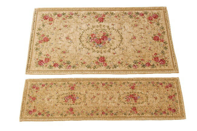 【直送品・大感謝価格 】ゴブラン織　セニールマット　70*120 HR89470