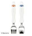 EDISON エジソン フォーク&スプーン miffy 子供用 【楽天倉庫直送】食器 お箸の練習 お箸の持ち方サポート ミッフィー 生活雑貨 スプーン フォーク