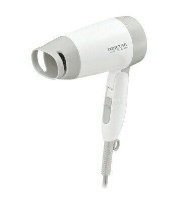 【直送品】テスコム ヘアードライヤー TD105B-W ホワイト 1200W【ヘルシ価格】TESCOM 生活家電 軽量&コンパクトでシンプル機能