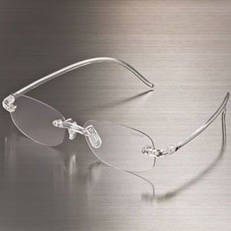 レノマ透明サングラス透明レンズで紫外線カット UV対策 ファッション