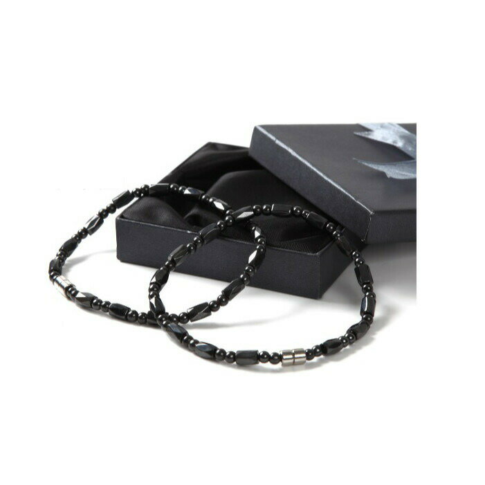 【ネコポス】紀光 磁気ファッションアンクレット 同サイズ2本組 M/L【ヘルシ価格】磁気ファッションアンクレット ブレスレット ネックレス ユニセックス