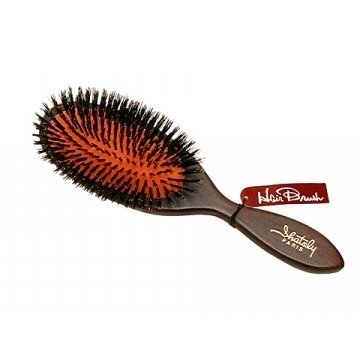 シャトリ クッションブラシ 猪毛大1個から送料無料【楽天倉庫直送h】 ヘアブラシ 頭皮 刺激 髪 業務用 ..