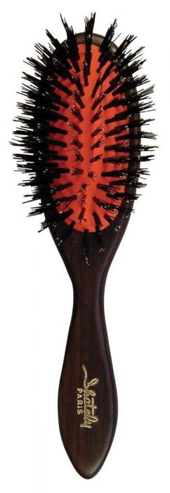 シャトリ クッションブラシ 猪毛小【楽天倉庫直送h】ヘアブラシ 頭皮 刺激 髪 業務用 猪毛 クッションブラシ