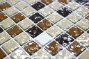 【大感謝価格】デコタイルシート DECO TILES SHEET DGT-05 モザイクタイル BR 25cm×100cm