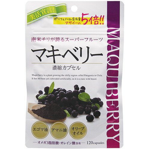 【大感謝価格】協和薬品マキベリー濃縮カプセル120粒