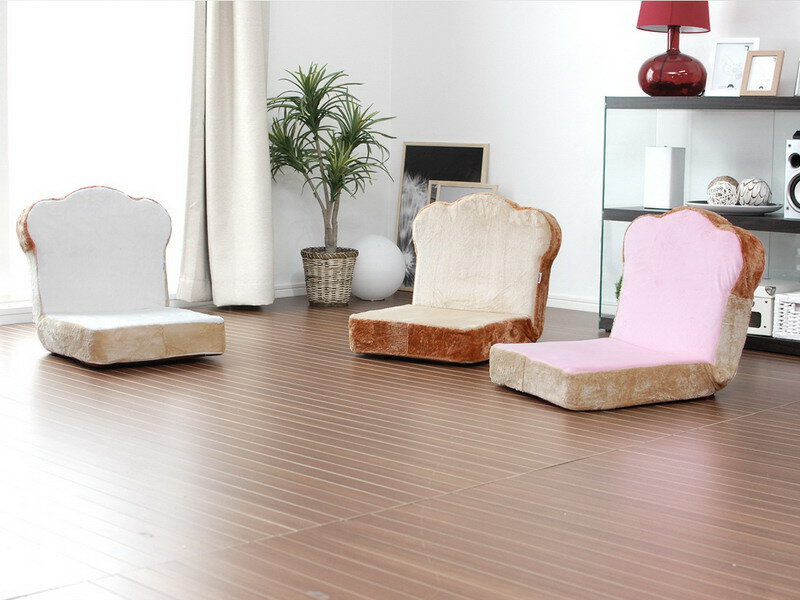 【直送品】【大感謝価格 】panzaisu パンシリーズ座椅子 トースト/食パン/メロンパン【離島・沖縄不可】