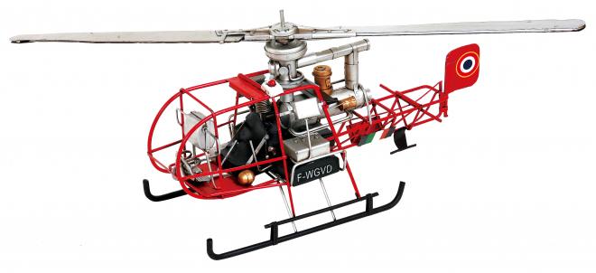 【楽天倉庫直送品】【ヘルシ価格】東洋石創 ブリキのおもちゃ Mono Helicopter 27152