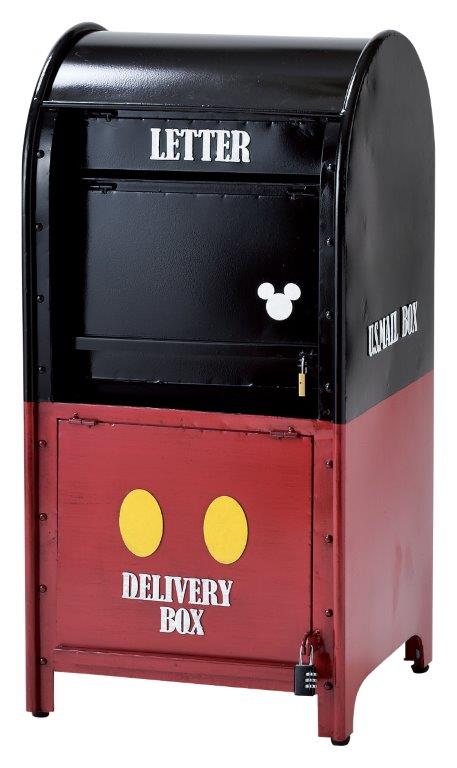 宅配メールボックス ミッキー SD-8211送料無料 ガーデン 玄関 エクステリア ポスト 宅配ボックス アメリカンポスト