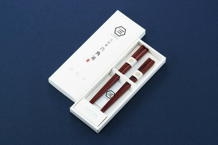 【直送品】三代目紫檀六角箸 大・中2本組 KS-2020 0283010 2022 STAGE GIFT CATALOG 229シリーズ 母の日【ヘルシ価格】 キッチン用品 食器 カトラリー 箸 天然木 紫檀 六角箸