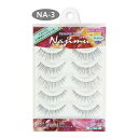 【5個セット】ナチュラル ヘア ナジム NA-3x5個セット【返品キャンセル不可品】【ヘルシ価格】 メイクアップ つけまつげ 目元メイク テカらない 軸が透明 ...