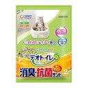 【8個セット】デオトイレ飛び散らない消臭抗菌サンド 2Lx8個セット【ヘルシ価格】 ペット 猫用品 トイレ用品 猫砂 消臭抗菌 サンド